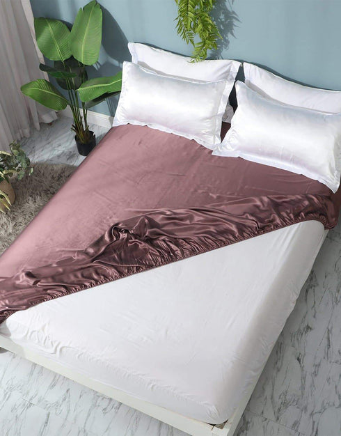 19 Momme Silk Fitted Sheet (1 pcs) (T)